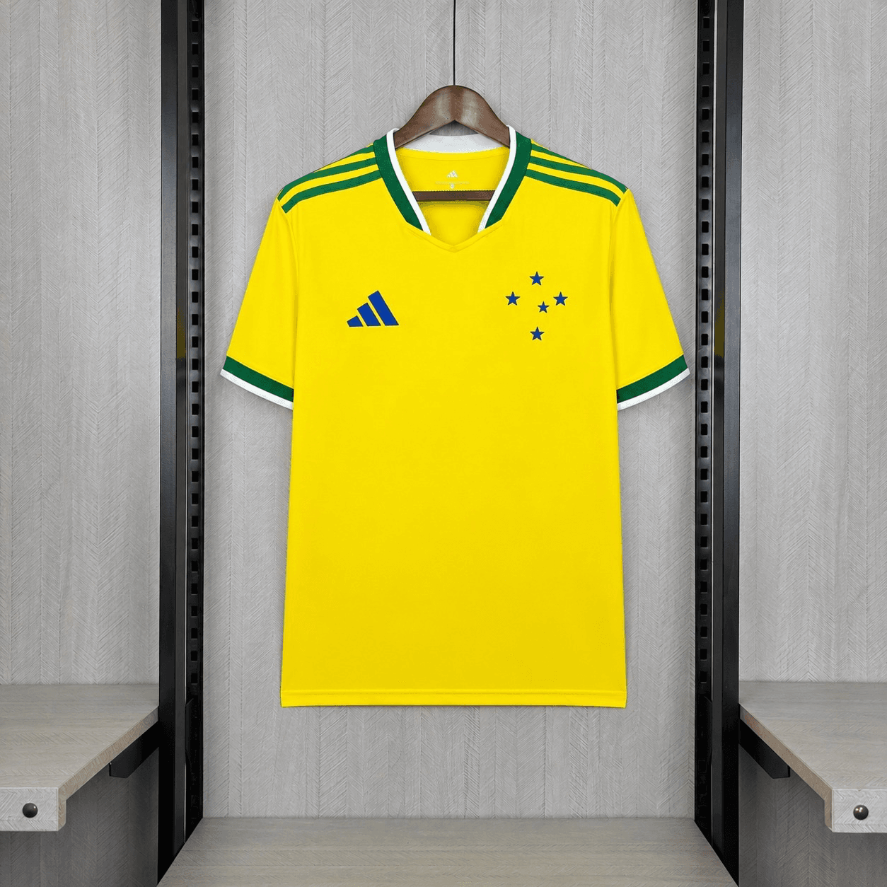 Camisa Cruzeiro Amarela(edição copa do mundo)